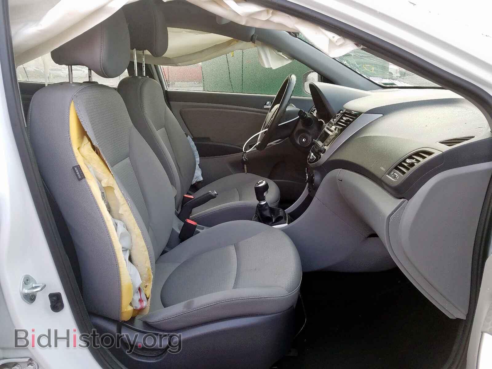 2015 HYUNDAI ACCENT - VIN: KMHCU5AE7FU212528 - Фото 5