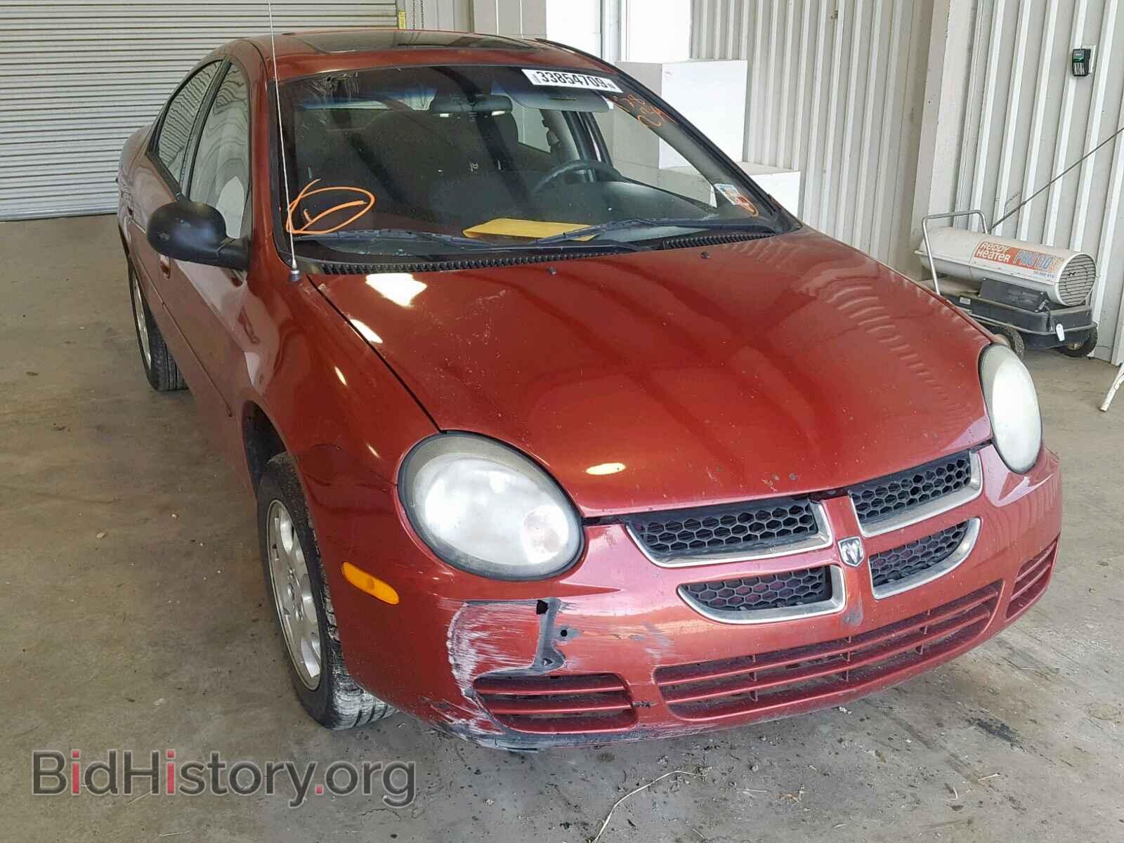 Фотография 1B3ES56C33D138239 - DODGE NEON 2003