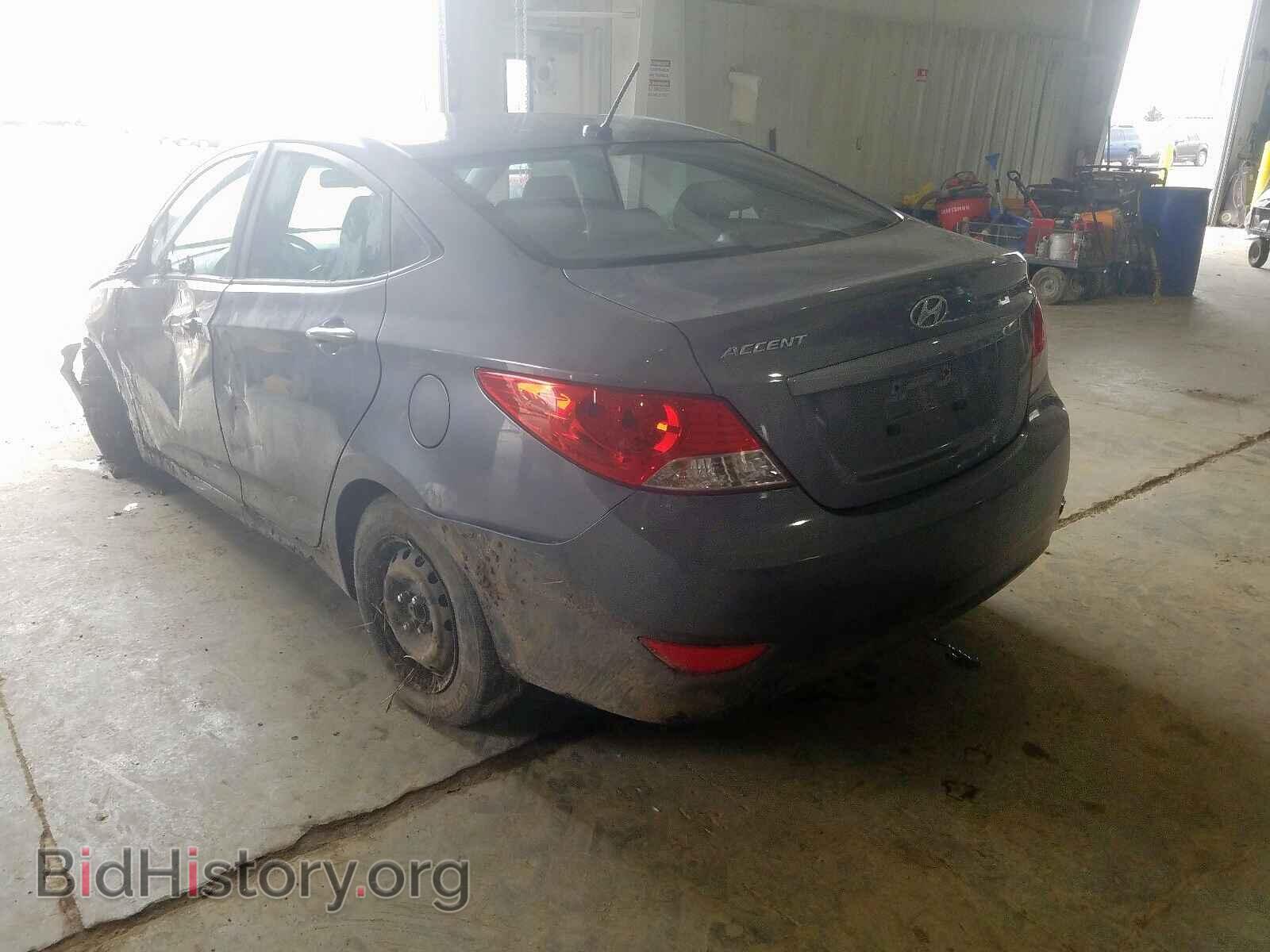 2014 HYUNDAI ACCENT - VIN: KMHCT4AE2EU643354 - Фото 3