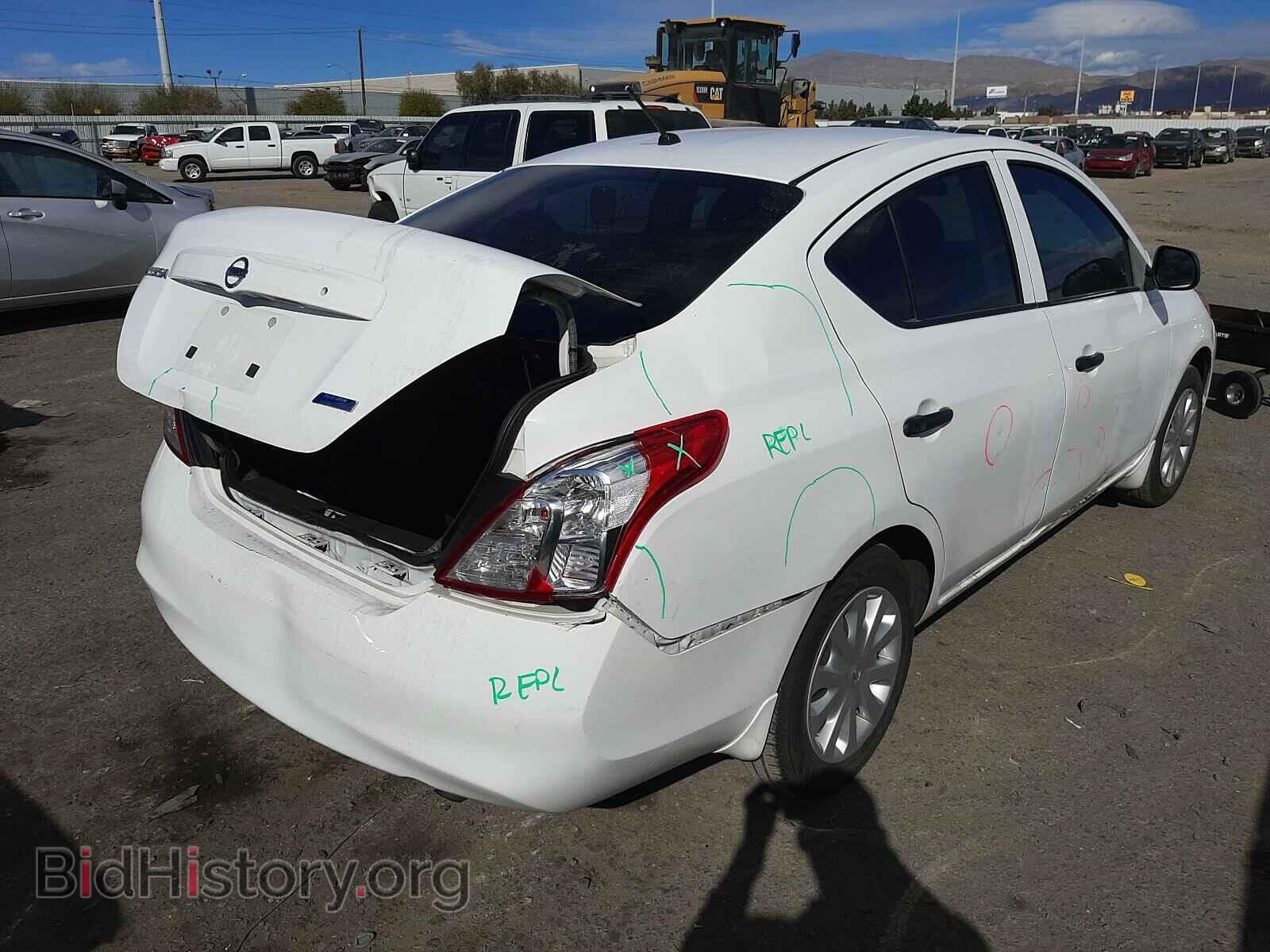2014 NISSAN VERSA - VIN: 3N1CN7AP6EL865622 - Фото 4
