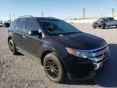 2012 Ford EDGE EDGE SE, black — VIN 2FMDK3G98CBA30279, Copart