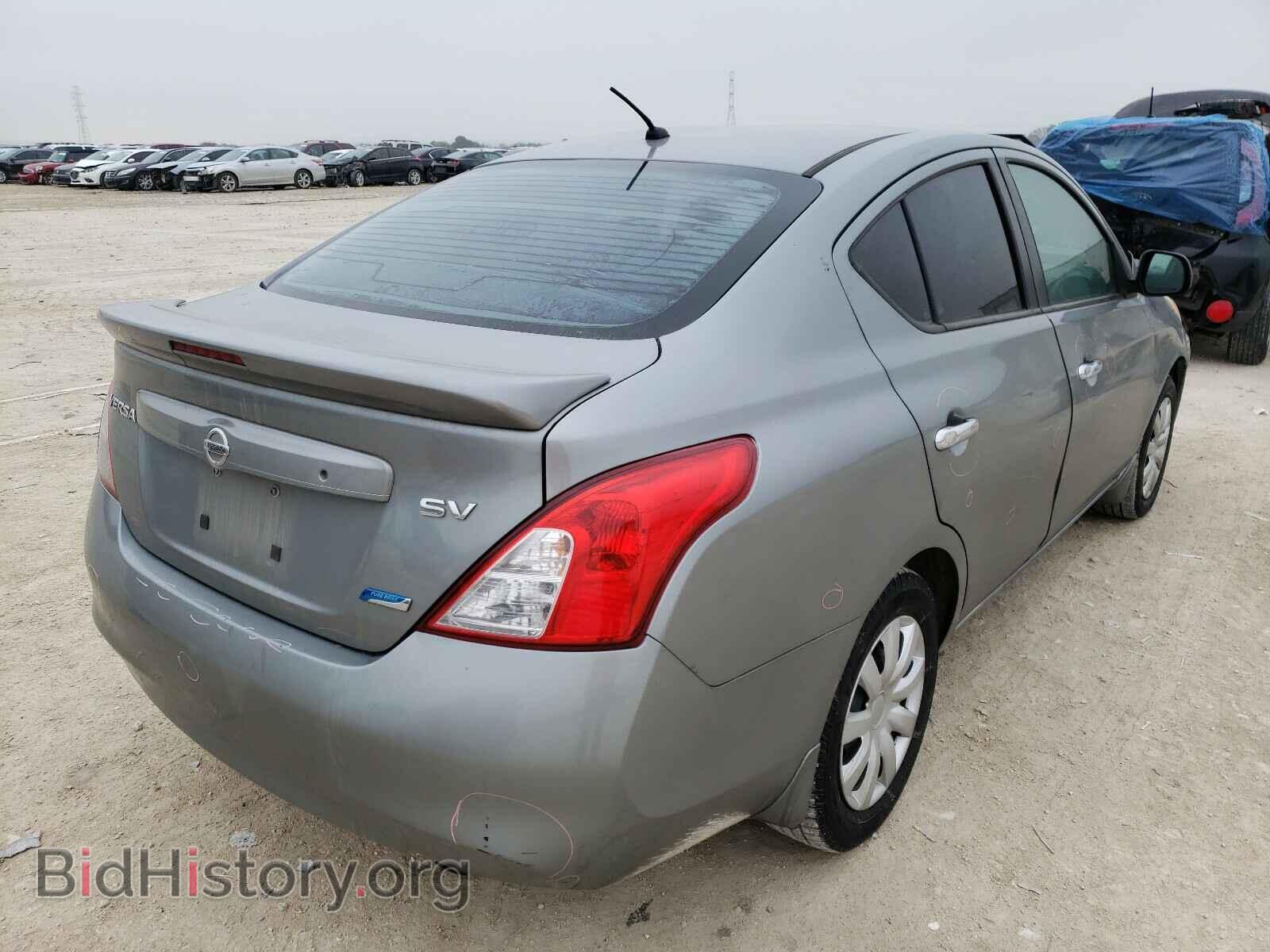 2013 NISSAN VERSA - VIN: 3N1CN7AP4DL829524 - Фото 4