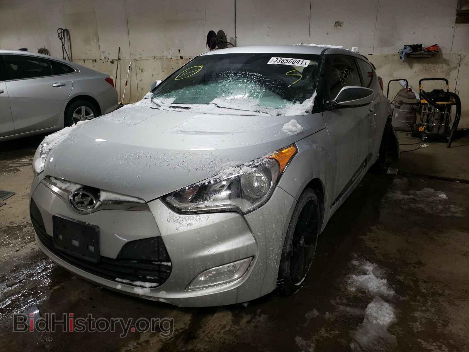 2017 HYUNDAI VELOSTER - VIN: KMHTC6AD2HU306304 - Фото 2