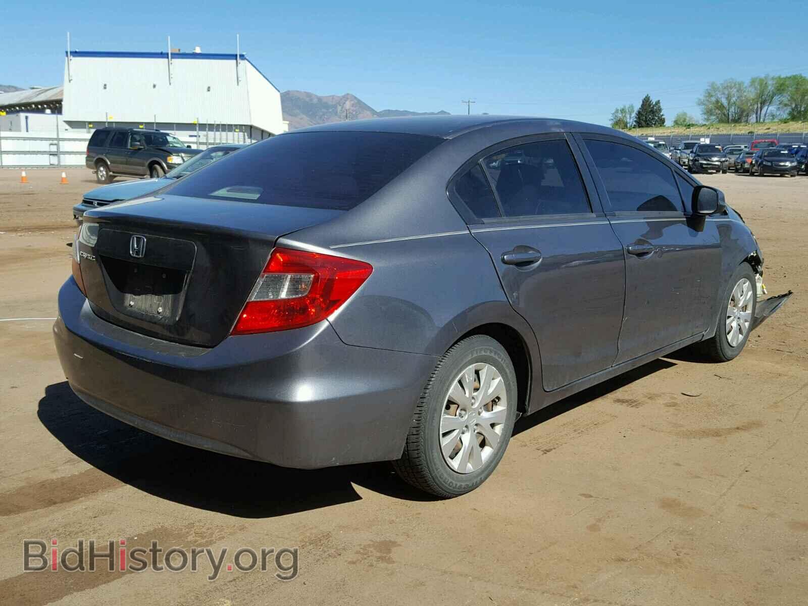 2012 HONDA CIVIC LX - VIN: 19XFB2F50CE022191 - Фото 4