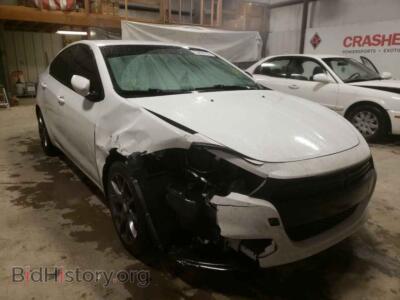 2015 Dodge DART Dart SE, white — VIN 1C3CDFAA2FD391170, Copart