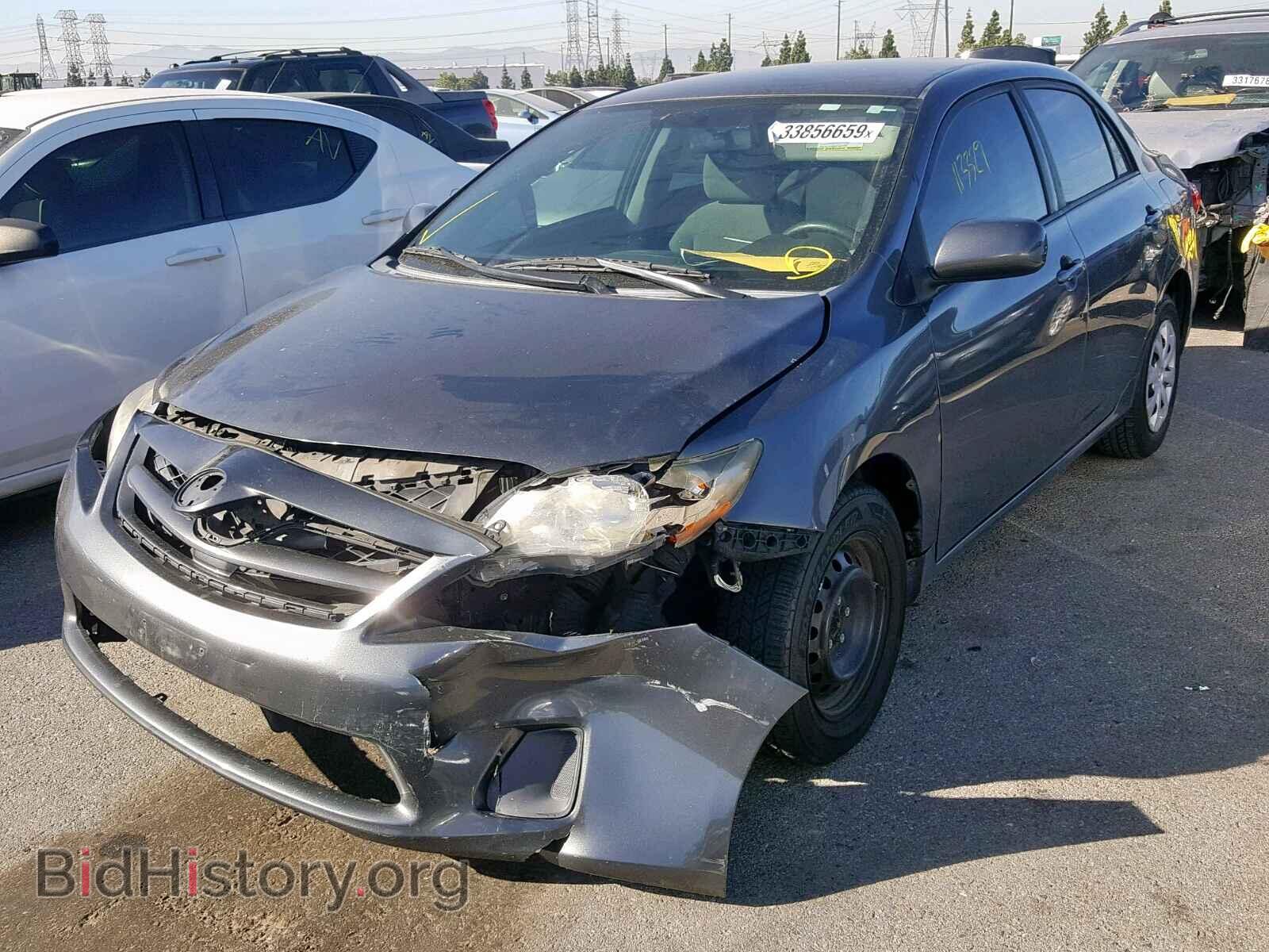 2011 TOYOTA COROLLA BA - VIN: 2T1BU4EE2BC549541 - Фото 2