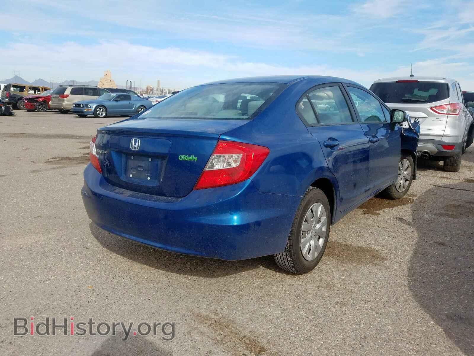2012 HONDA CIVIC - VIN: 2HGFB2F53CH579683 - Фото 4
