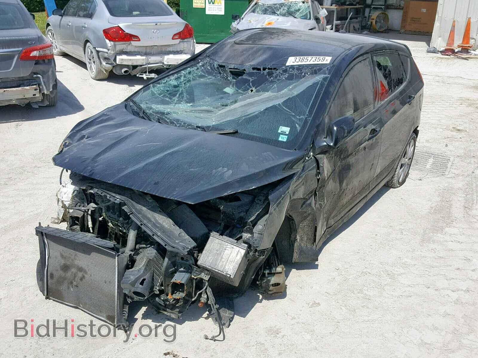2013 HYUNDAI ACCENT - VIN: KMHCU5AE7DU078214 - Фото 2
