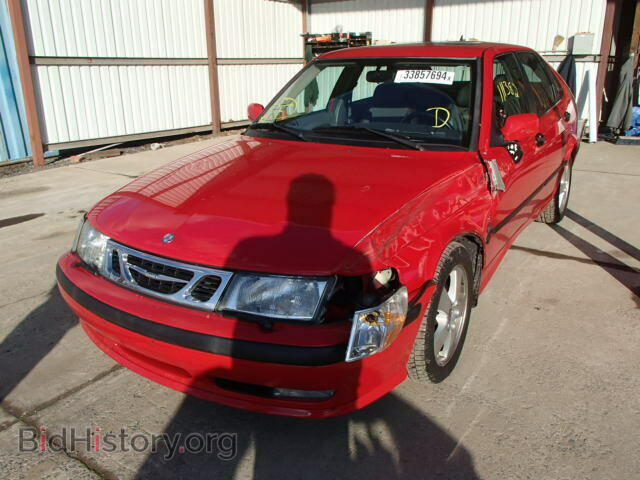 2002 SAAB 9 3 - VIN: YS3DF55K722030040 - Фото 2