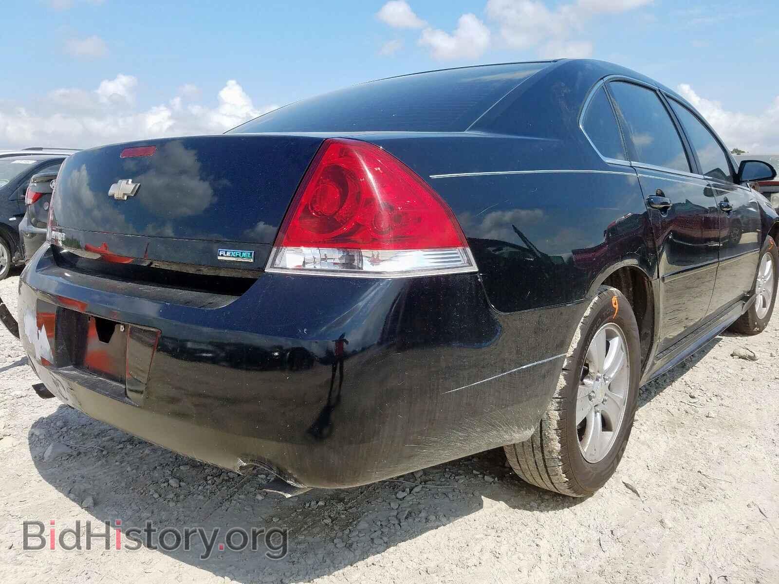 2012 CHEVROLET IMPALA - VIN: 2G1WF5E30C1254687 - Фото 4