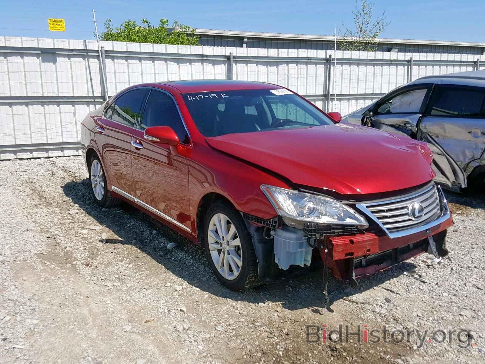 Фотография JTHBK1EG1B2436957 - LEXUS ES350 2011