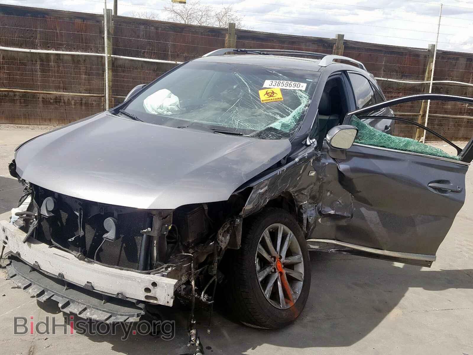 2014 LEXUS RX 350 BAS - VIN: 2T2BK1BA3EC246922 - Photo 2