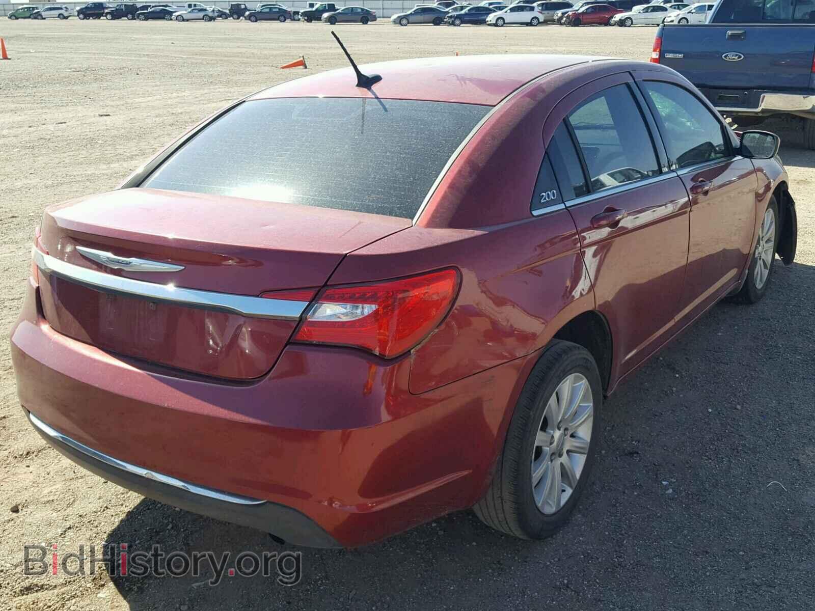 2013 CHRYSLER 200 - VIN: 1C3CCBBBXDN547062 - Фото 4
