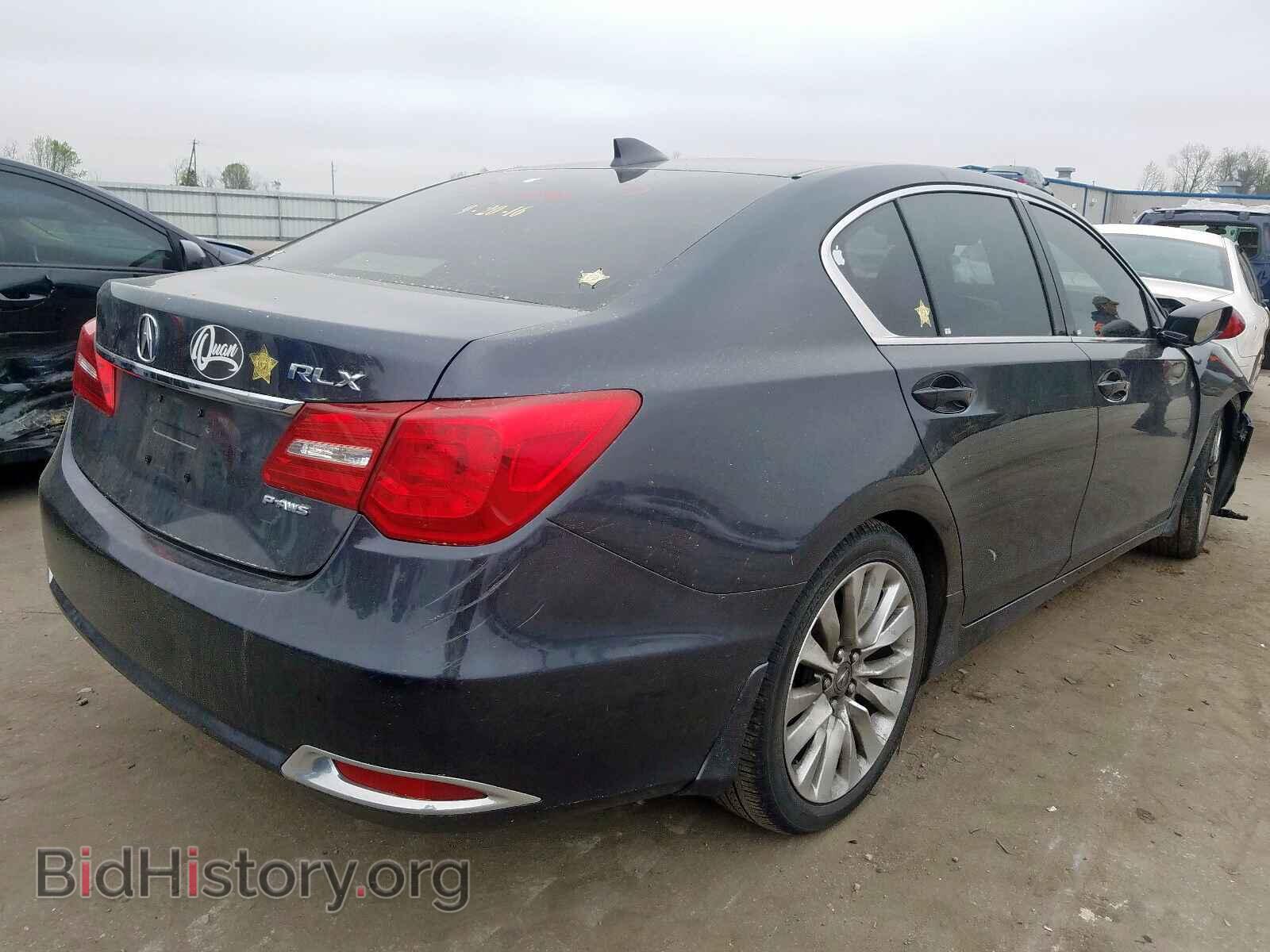 2014 ACURA RLX - VIN: JH4KC1F55EC006292 - Фото 4