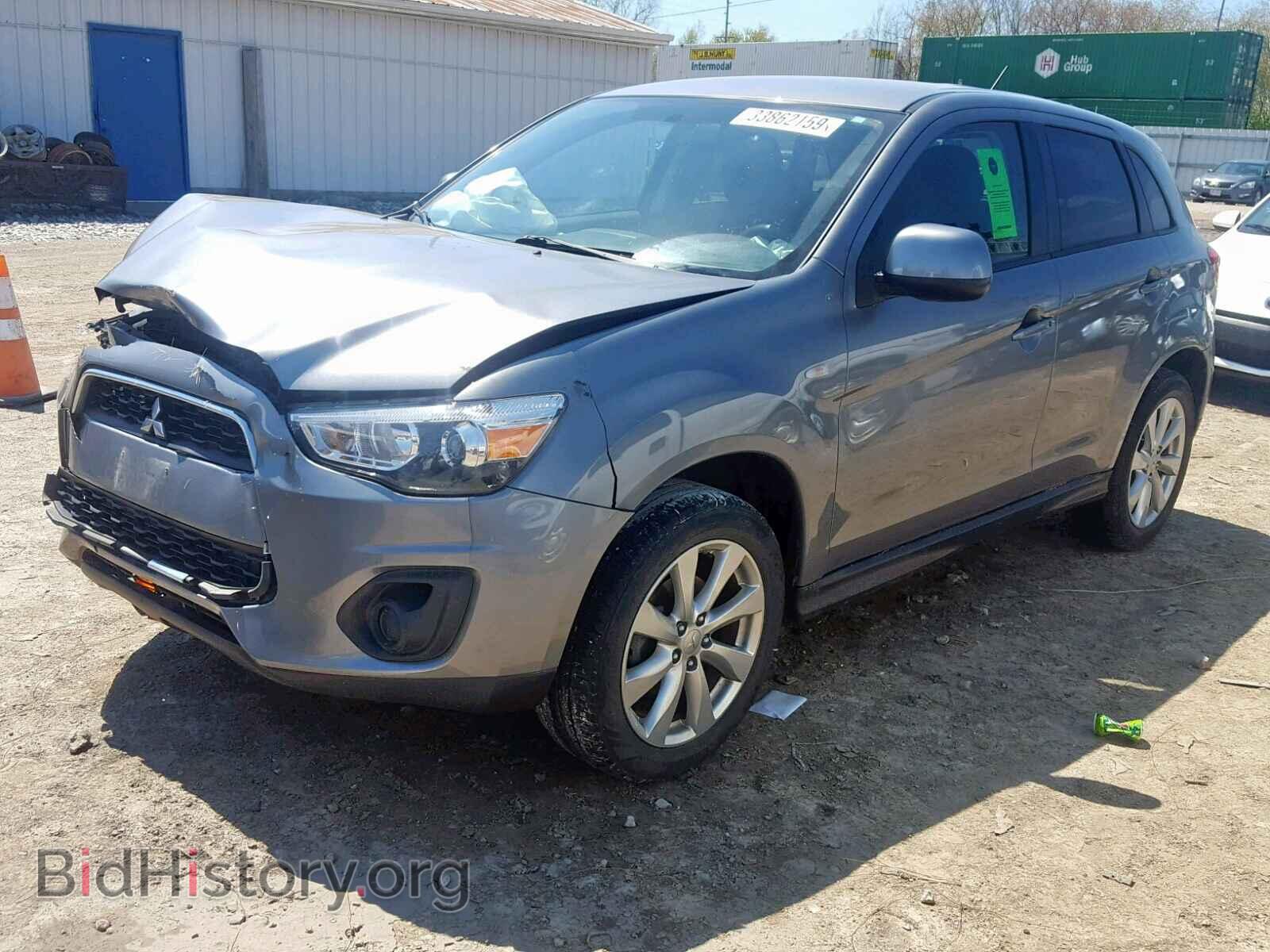 2015 MITSUBISHI OUTLANDER - VIN: 4A4AP3AU1FE047724 - Фото 2