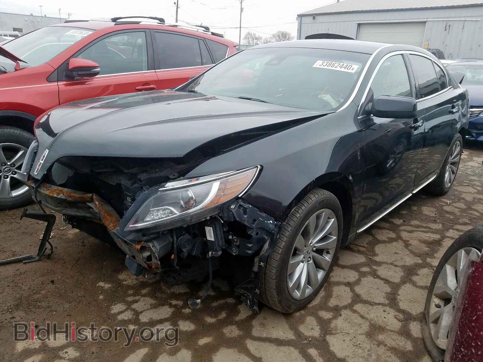 2013 LINCOLN MKS - VIN: 1LNHL9DK8DG601207 - Фото 2