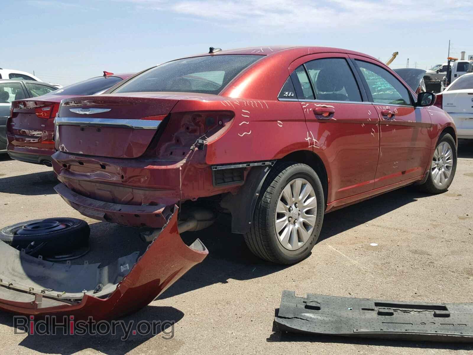 2014 CHRYSLER 200 - VIN: 1C3CCBAB5EN212391 - Фото 4