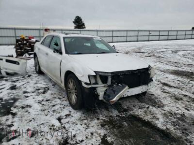 2012 Chrysler 300 300c, white — VIN 2C3CCAKT1CH173788, Copart
