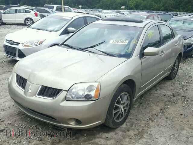 2004 MITSUBISHI GALANT - VIN: 4A3AB46FX4E101585 - Фото 2