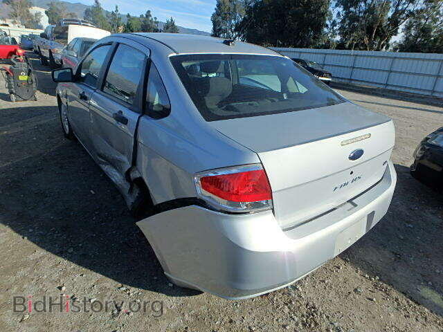 2008 FORD FOCUS - VIN: 1FAHP35N98W170344 - Фото 3