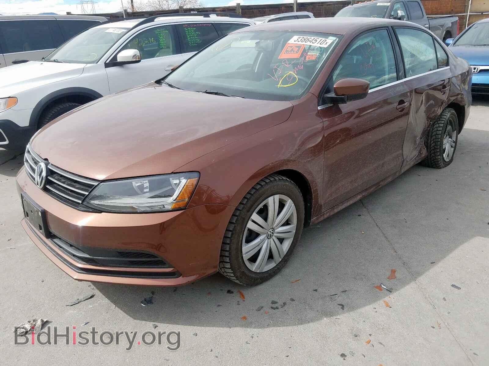 2017 VOLKSWAGEN JETTA - VIN: 3VW2B7AJ4HM250849 - Фото 2