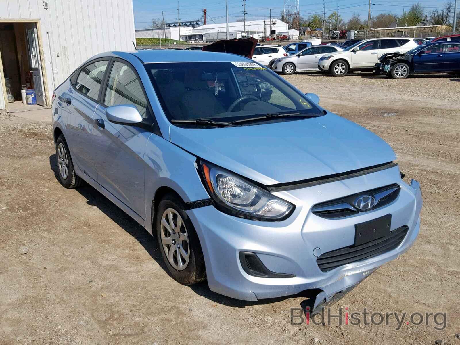 Photo KMHCT4AE5CU073833 - HYUNDAI ACCENT 2012