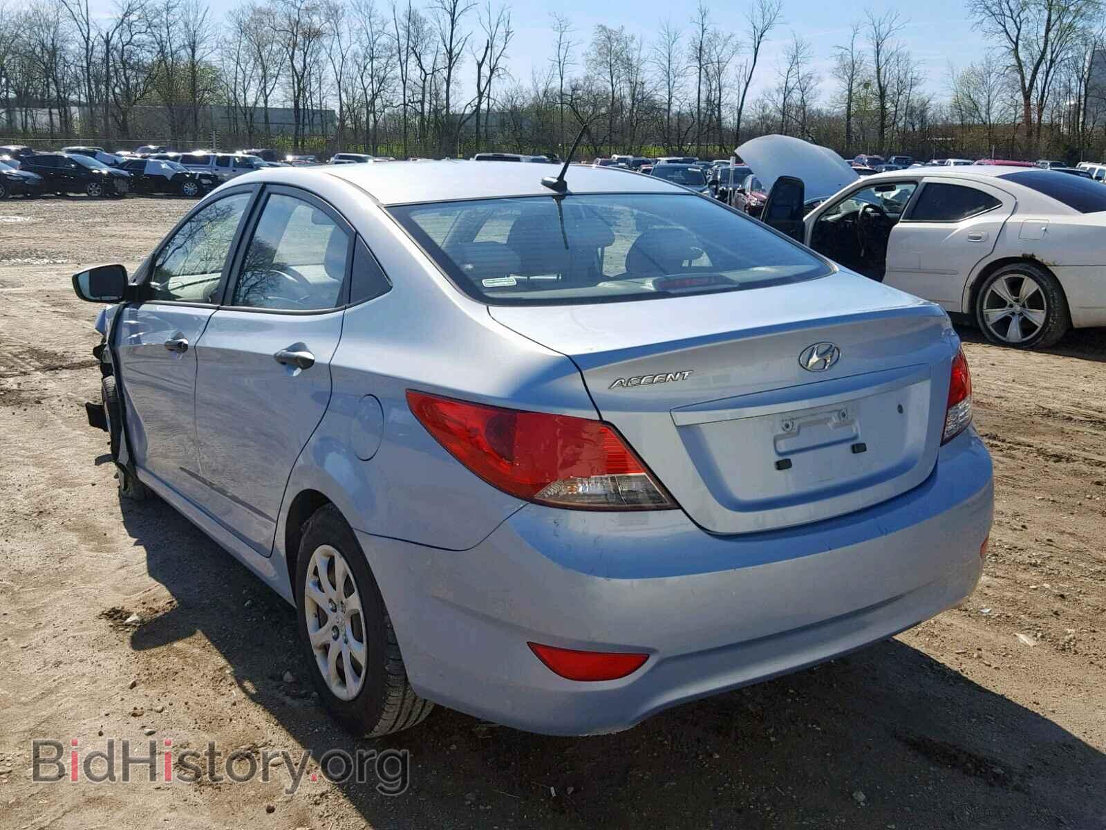 2012 HYUNDAI ACCENT - VIN: KMHCT4AE5CU073833 - Фото 3