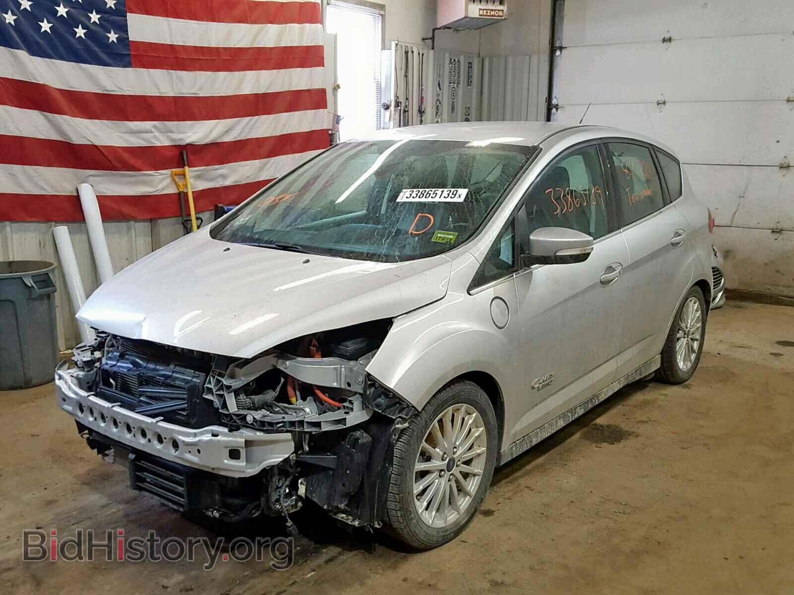 2014 FORD CMAX - VIN: 1FADP5CU0EL514452 - Фото 2