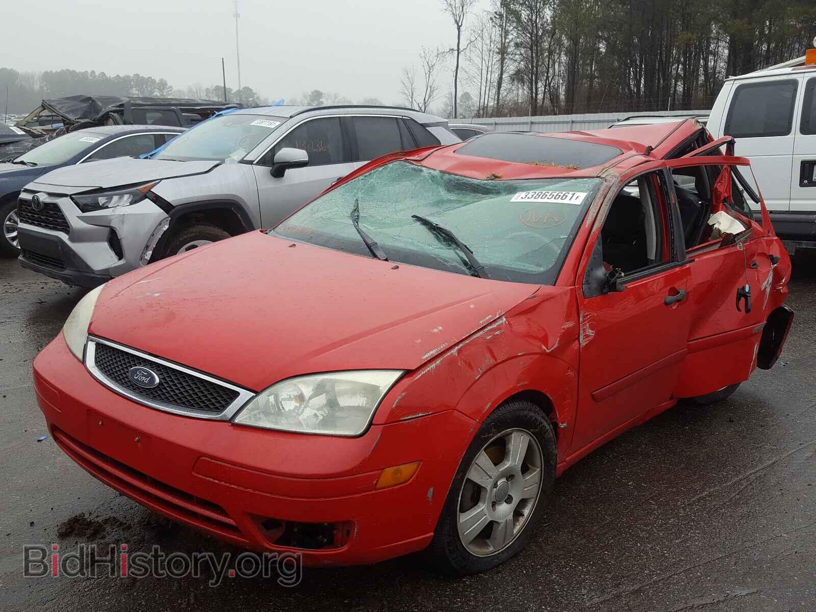 2007 FORD FOCUS - VIN: 1FAHP37NX7W154116 - Фото 2