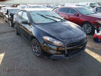 2016 Dodge DART Dart SE, черный — VIN 1C3CDFAAXGD750461, Copart