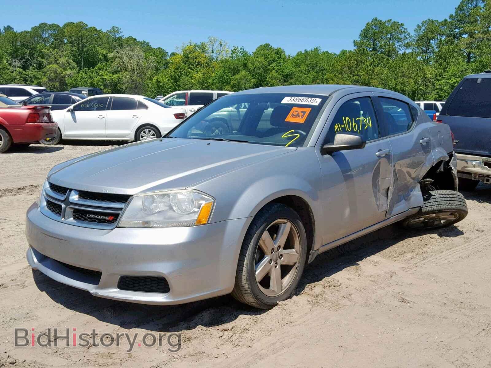 2013 DODGE AVENGER - VIN: 1C3CDZAB3DN708326 - Photo 2