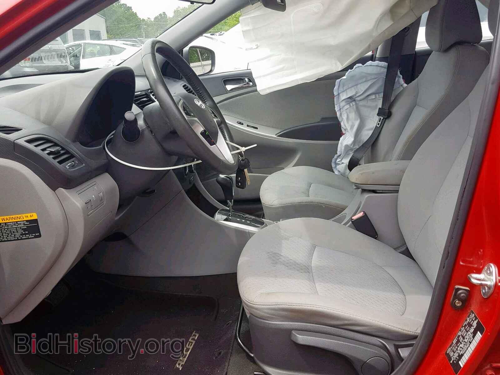 2012 HYUNDAI ACCENT - VIN: KMHCU5AE1CU027581 - Фото 5