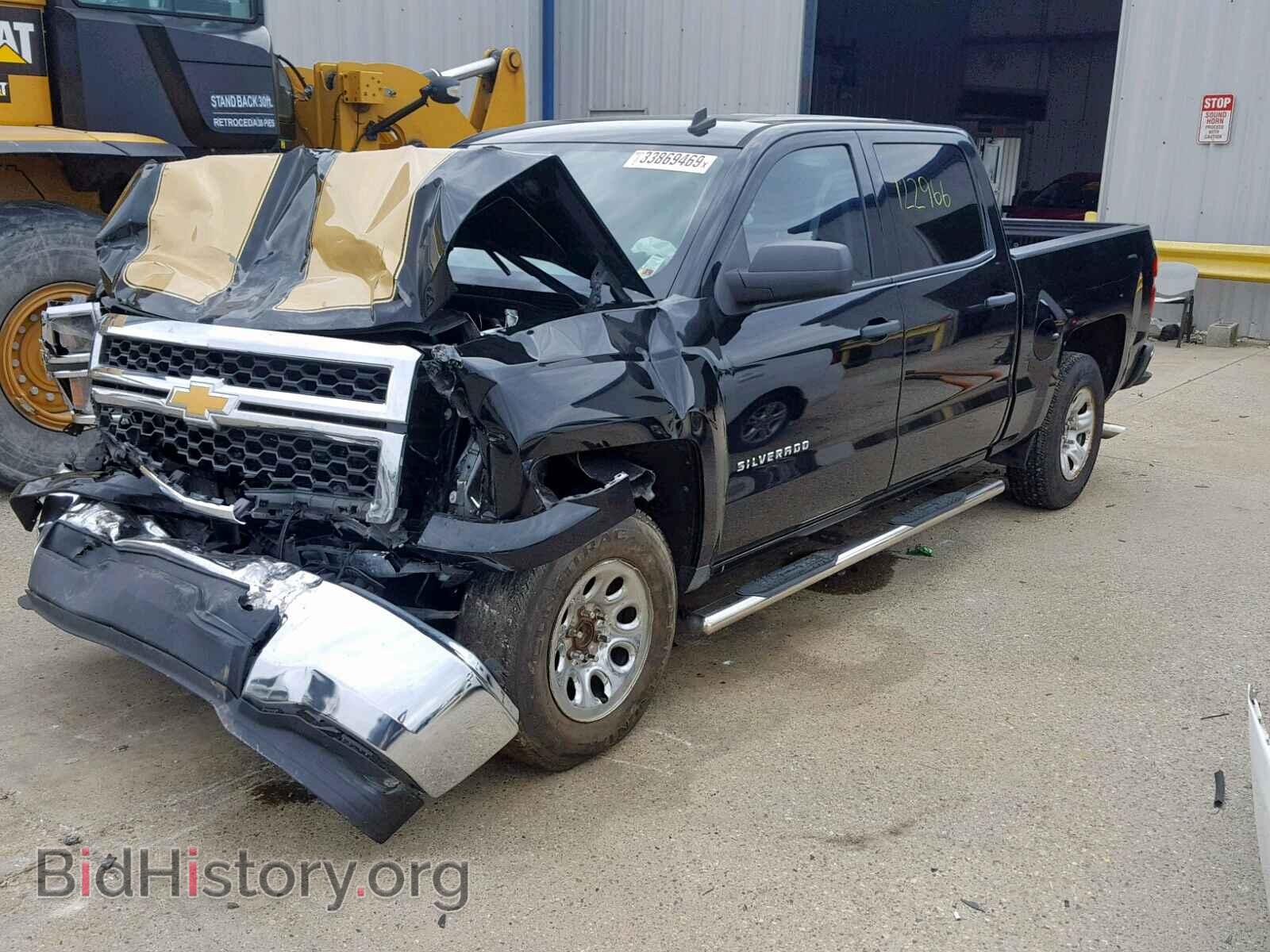 2014 CHEVROLET SILVERADO - VIN: 3GCPCREC9EG122016 - Фото 2