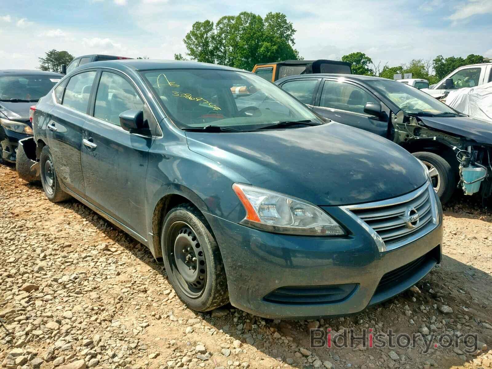 Photo 3N1AB7APXDL658844 - NISSAN SENTRA 2013