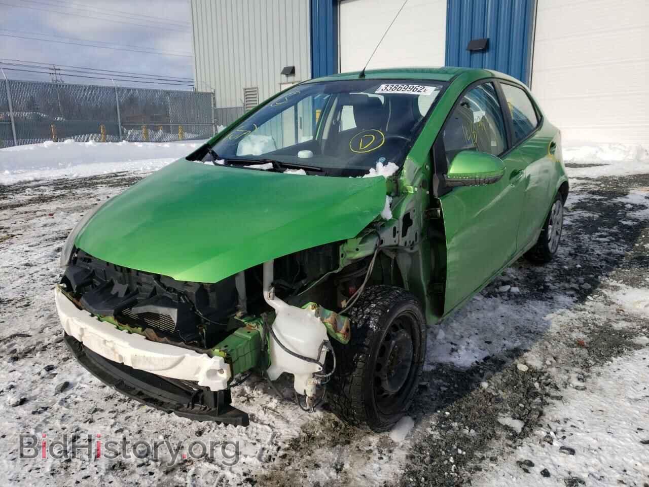2012 MAZDA 2 - VIN: JM1DE1KY1C0143538 - Фото 2