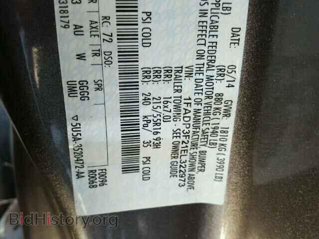 2014 FORD FOCUS - VIN: 1FADP3F21EL322973 - Photo 10