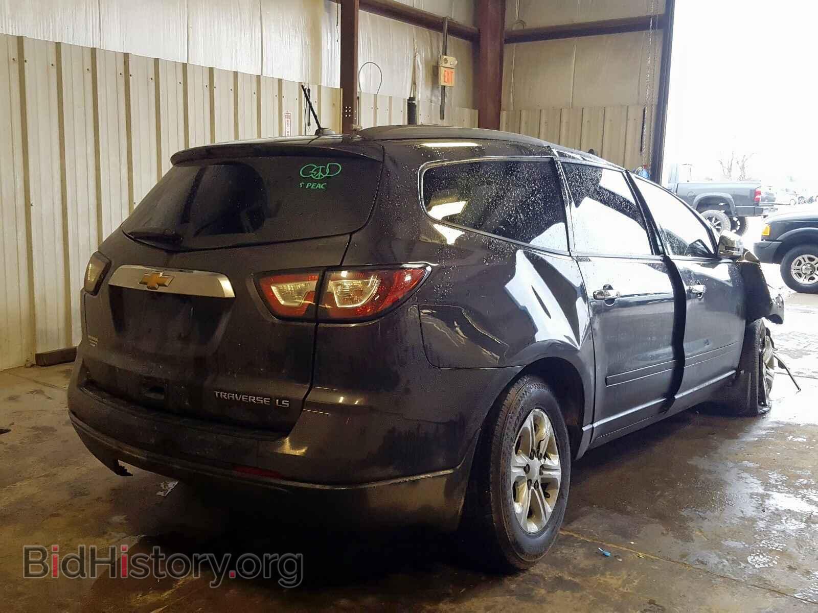 2014 CHEVROLET TRAVERSE - VIN: 1GNKRFED4EJ100415 - Фото 4
