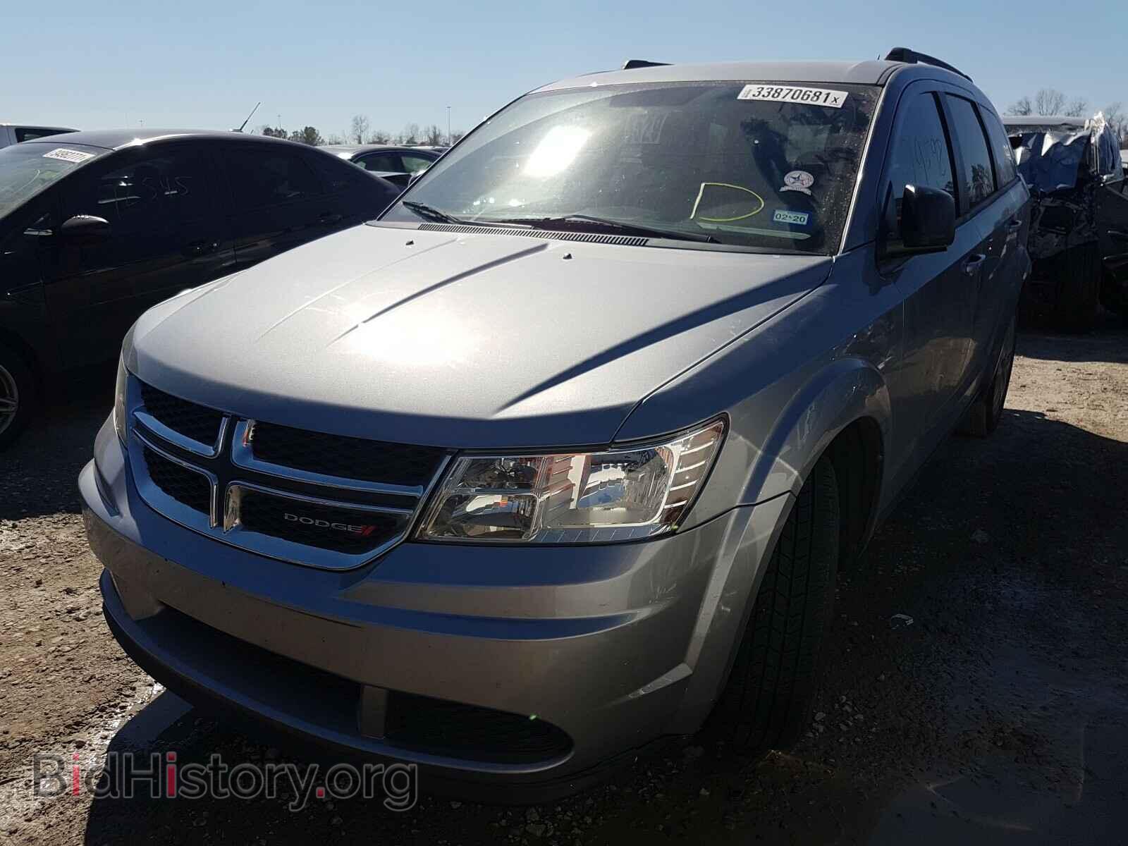 2016 DODGE JOURNEY - VIN: 3C4PDCAB7GT171877 - Фото 2