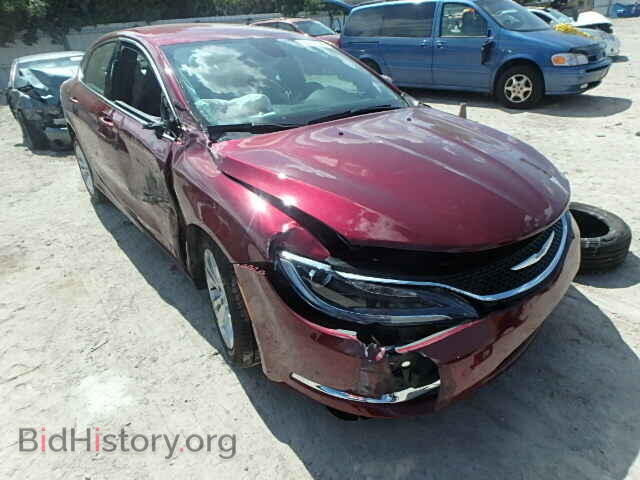 Photo 1C3CCCAB6FN728816 - CHRYSLER 200 2015