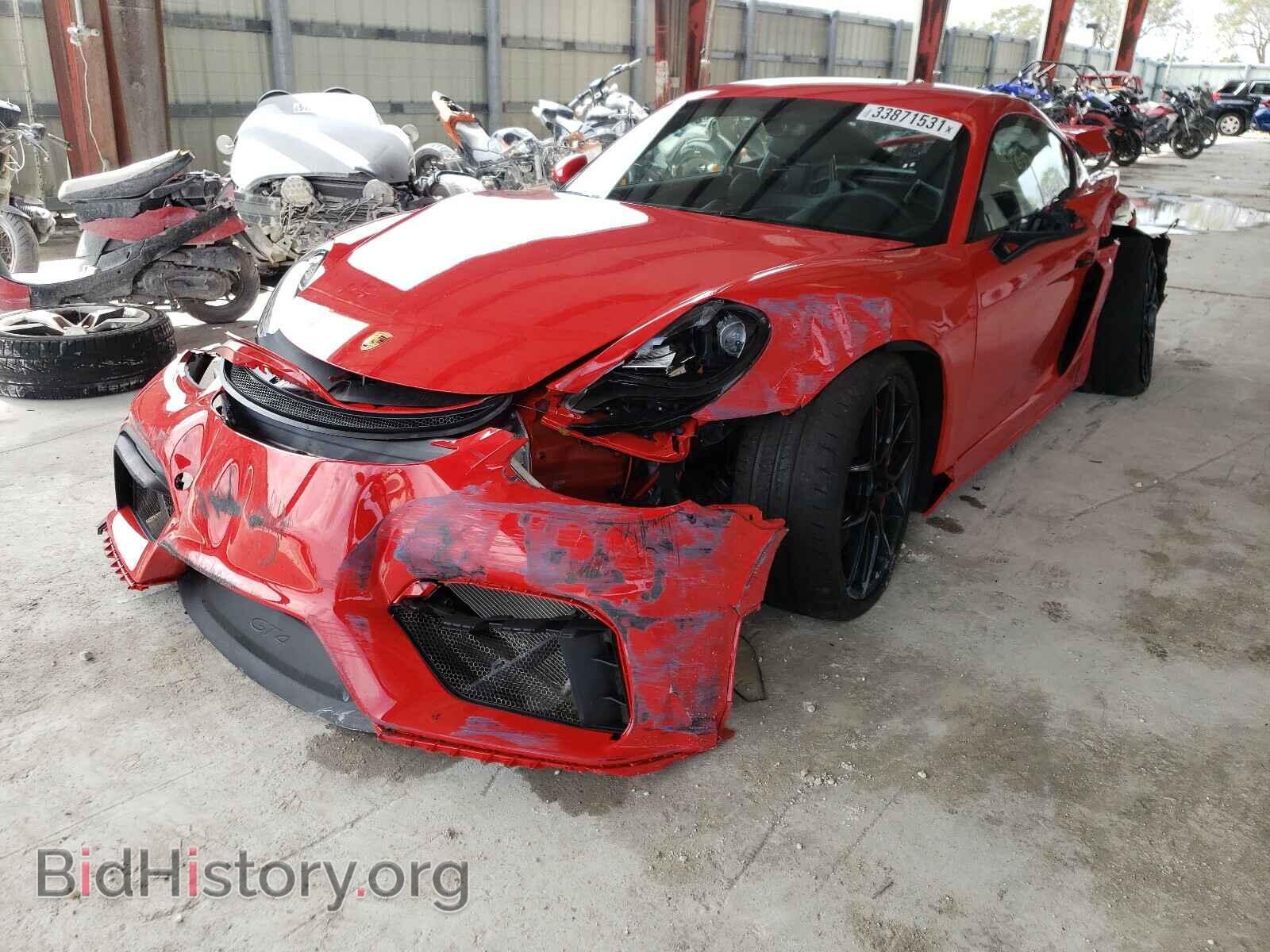 2021 PORSCHE CAYMAN - VIN: WP0AC2A84MK289308 - Фото 2
