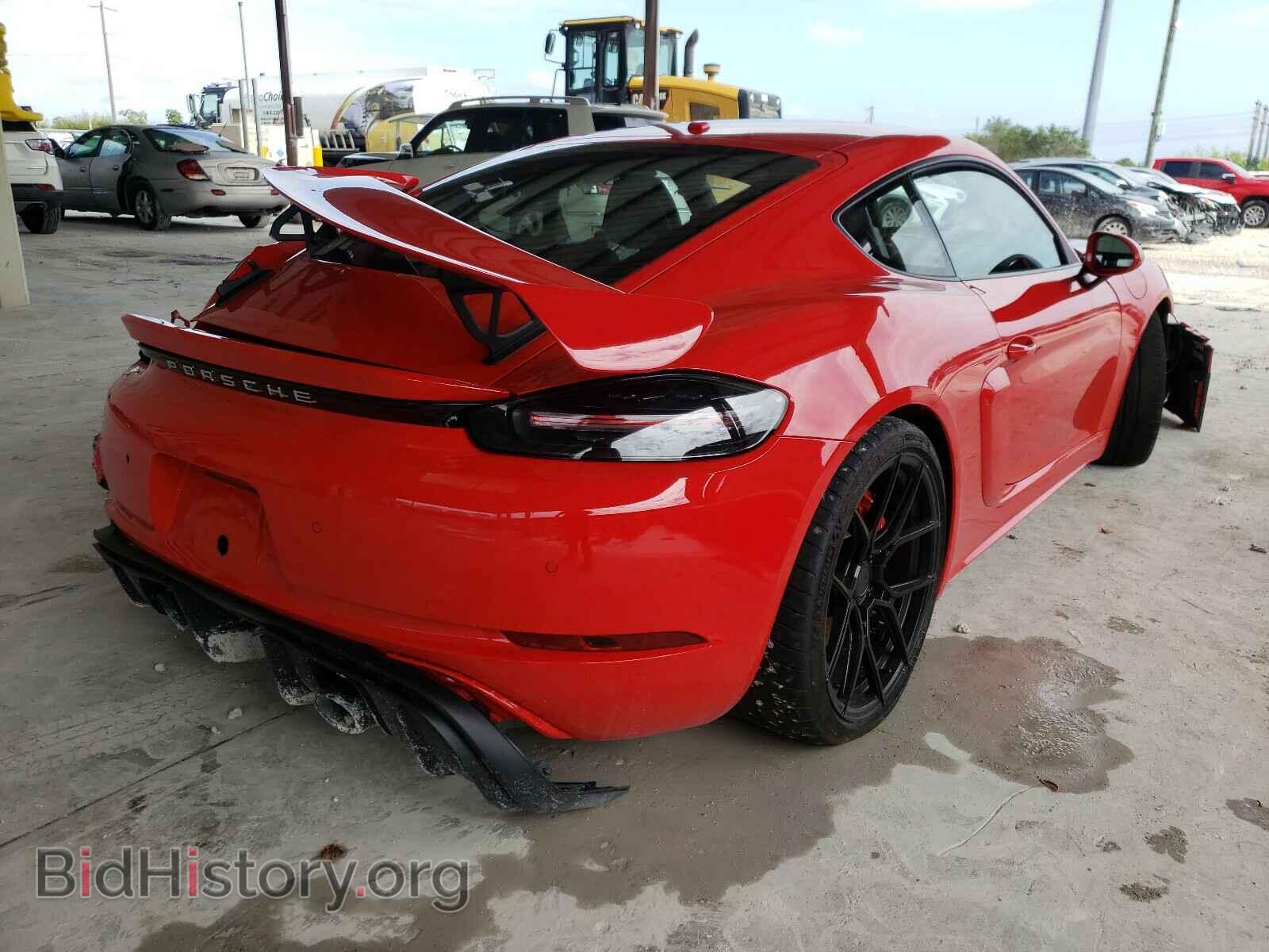 2021 PORSCHE CAYMAN - VIN: WP0AC2A84MK289308 - Фото 4