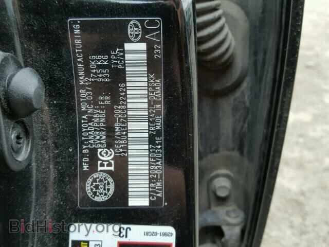 2012 TOYOTA COROLLA - VIN: 2T1BU4EE7CC822426 - Фото 10