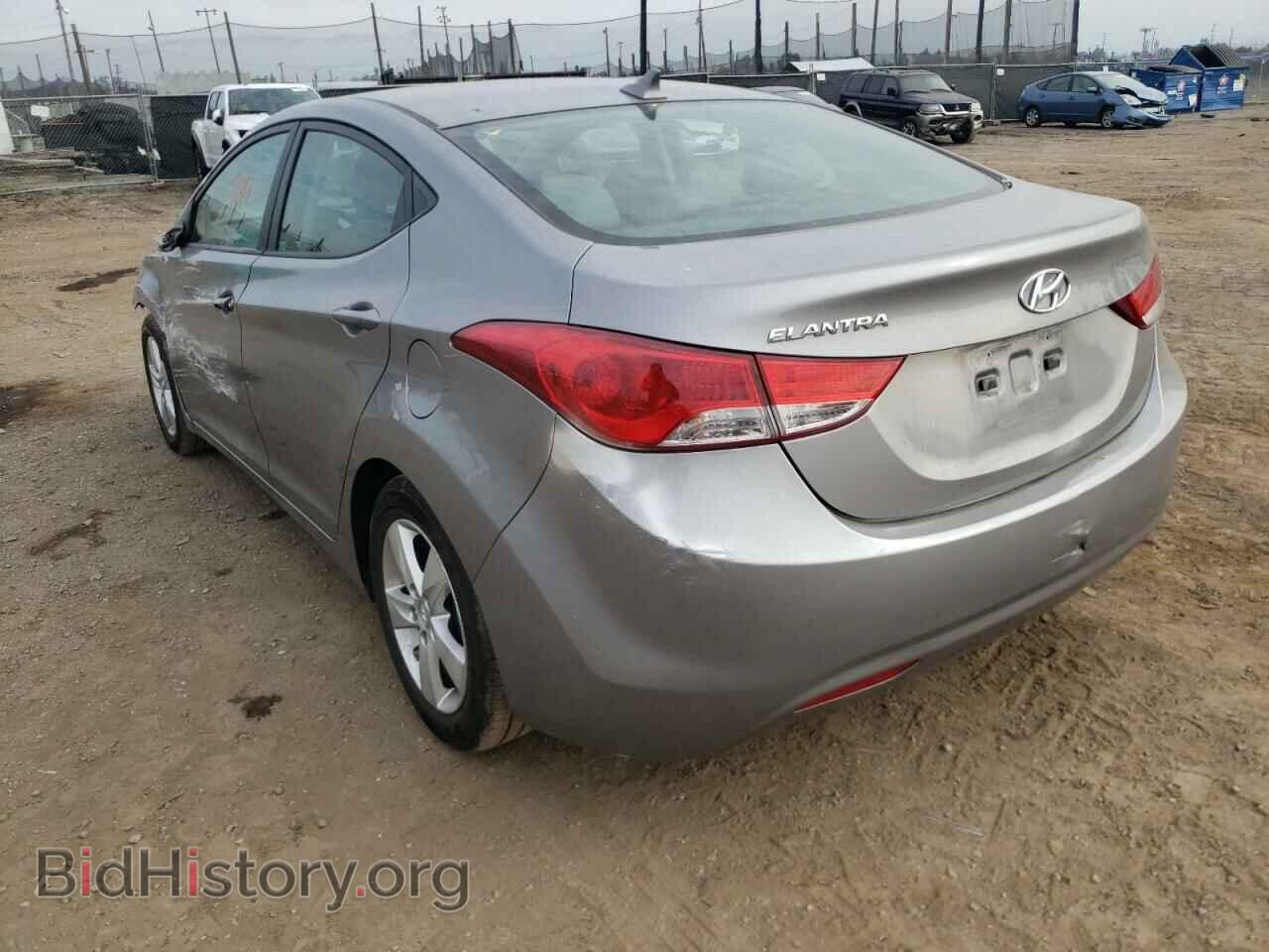 2012 HYUNDAI ELANTRA - VIN: KMHDH4AE6CU426991 - Фото 3