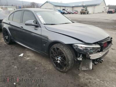 2018 BMW M3, gray — VIN WBS8M9C52J5J79464, Copart