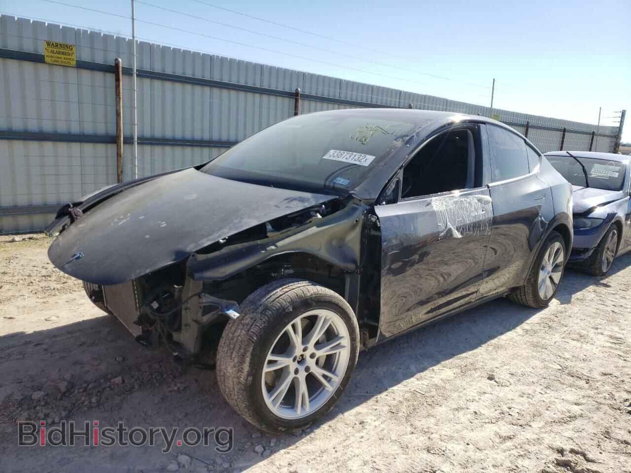 2020 TESLA MODEL Y - VIN: 5YJYGDEEXLF006629 - Фото 2