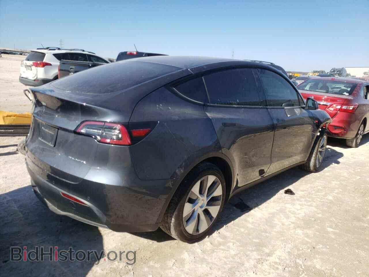 2020 TESLA MODEL Y - VIN: 5YJYGDEEXLF006629 - Фото 4