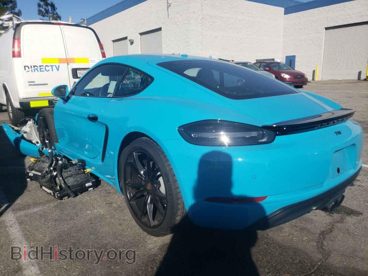 2019 PORSCHE CAYMAN - VIN: WP0AA2A81KS260738 - Фото 3