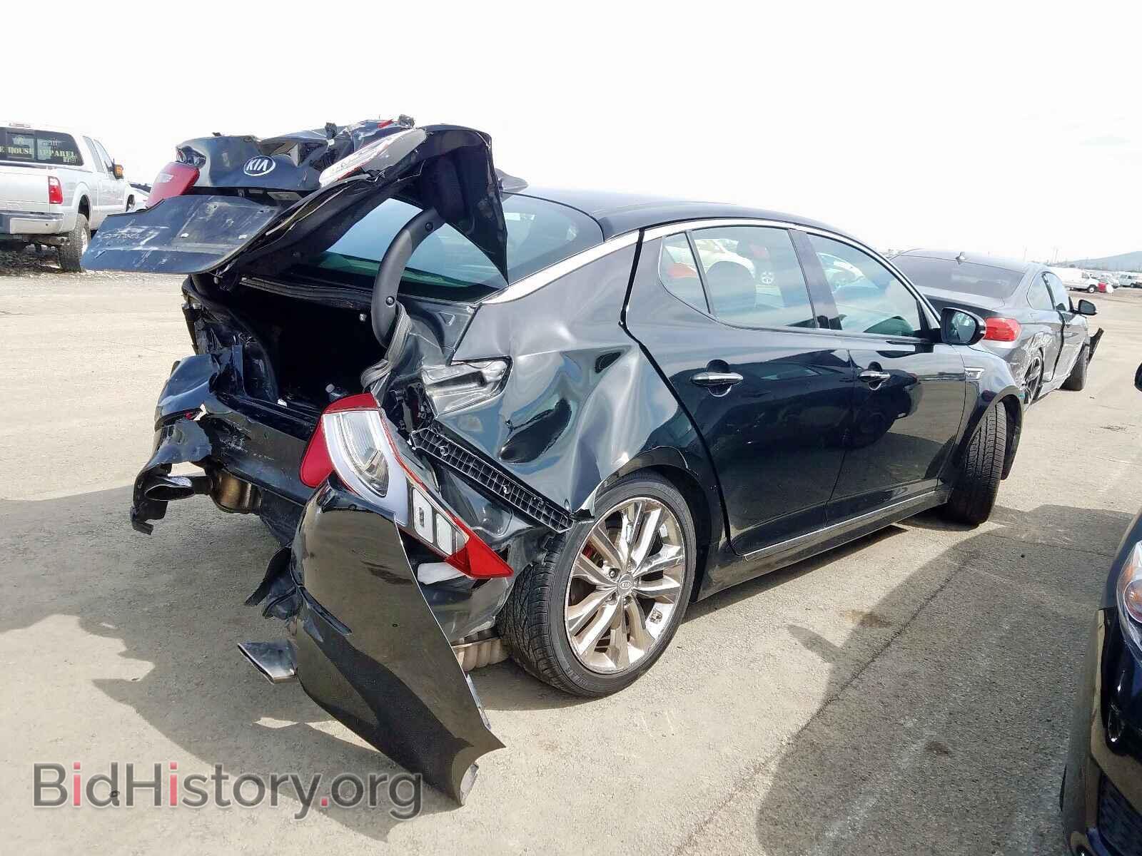 2015 KIA OPTIMA - VIN: 5XXGR4A69FG399514 - Фото 4