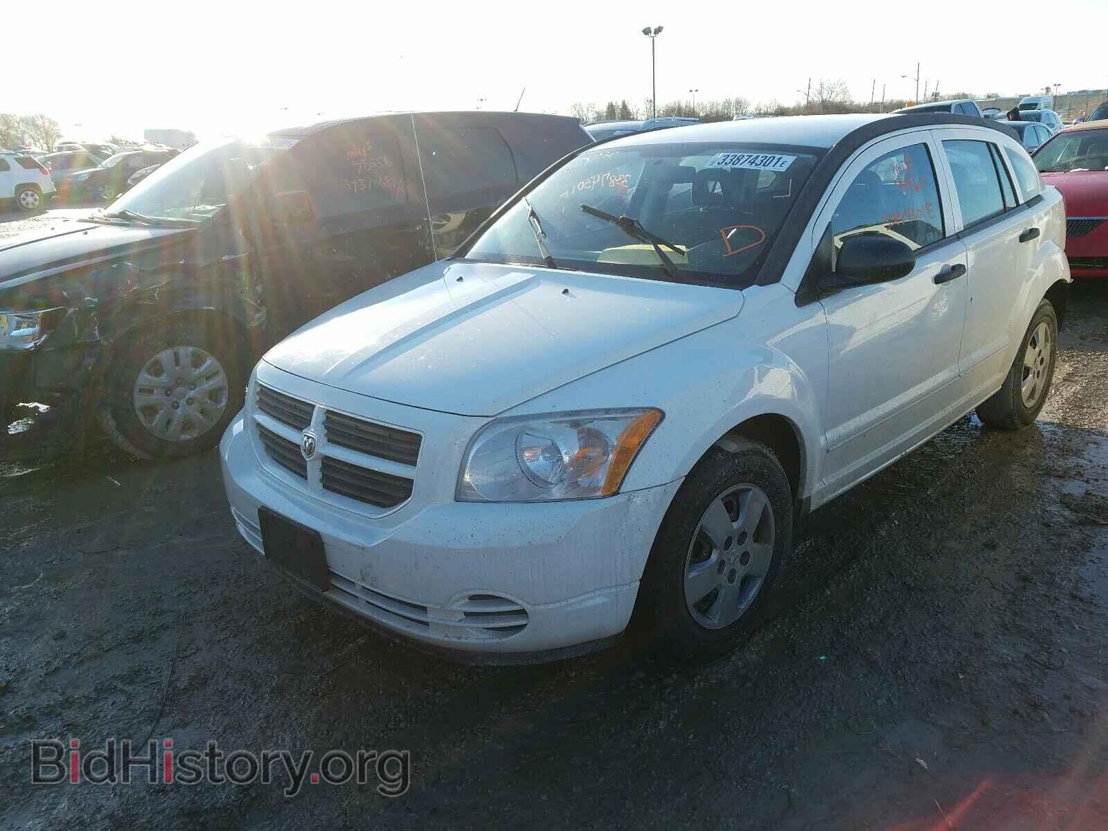 2008 DODGE CALIBER - VIN: 1B3HB28B28D673604 - Фото 2