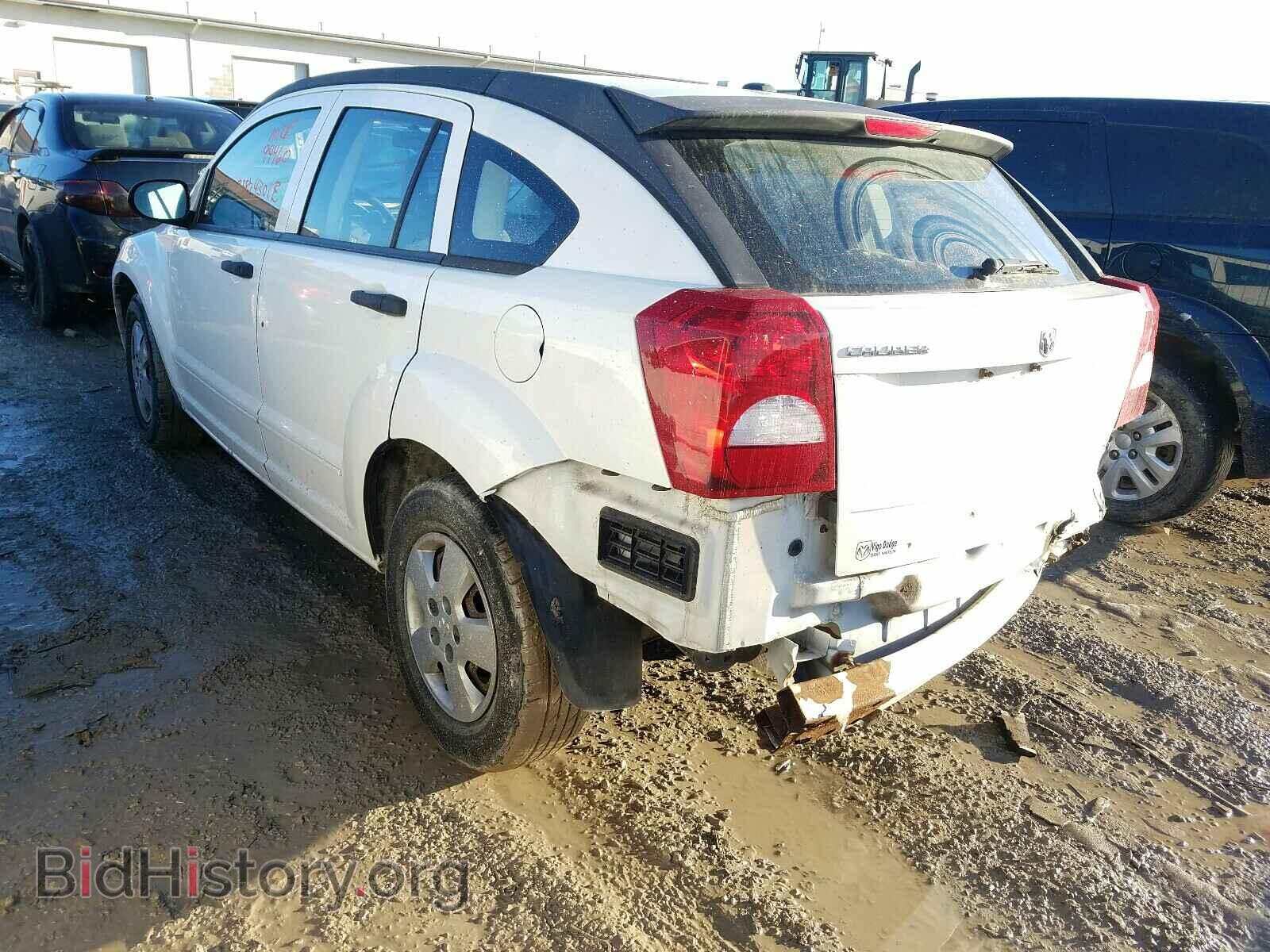 2008 DODGE CALIBER - VIN: 1B3HB28B28D673604 - Фото 3